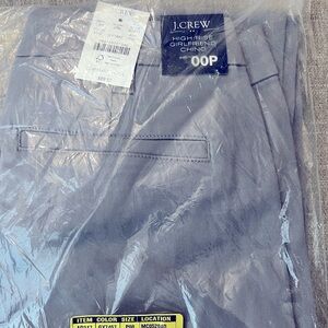 J. Crew High Rise Girlfriend Chinos